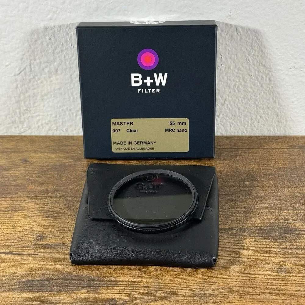 B+W 55mm Master Clear MRC Nano 007M Glass Filter